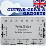 UK STOCK - Guitar String Action Gauge - String Height Ruler