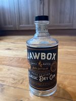 Empty Jawbox Gin bottle - Belfast Cut
