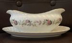 Creative Regency Rose 2345 Gravy Boat with Underplate Japan