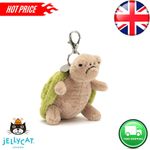 Jellycat Timmy Turtle Amuseables Plush Bag Charm Keychain BNWT+ Dust Bag UK