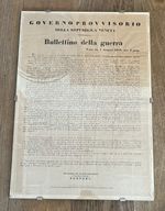 Historic italian News Article Framed