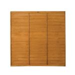6x4, 6x5, 6x6 Dip Treated Overlap Fence Panels - Garden Fencing, Secure & Durabl
