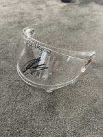 Hand Signed Fabio Quartararo Clear Visor