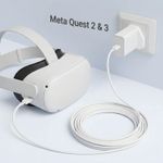 FOR Meta Oculus Quest 1/2/3 VR CHARGER USB-C PLUG POWER ADAPTER + CHARGING CABLE