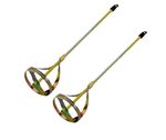 2 X 400x95mm Paint Mixer Painter Decorate Mix Pot Stir Stirrer Whisk Drill Tool