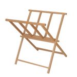 Wooden Print Rack Artist Display Browser, Storage Drying & Store Beech Stand BH1