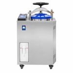 35L-100L Vertical Steam Autoclave Sterilizer Medical Dental Lab 134°C Automati