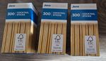 Jena 300 cocktail sticks - 3 packs available brand new