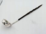 Antique 1800s Sterling Silver Toddy Ladle 9.5 Inches
