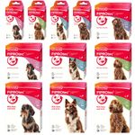 BEAPHAR FIPROtec SPOT ON FLEA TICK TREATMENT Solution S M L XL Dog/Cat Combo NEW