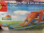 Happy Hop Large Inflatable With Slides - Wet And Dry Including Air Blower