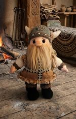 KNITTING PATTERN FOR VIKING DOLL