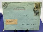 1923 Peru Registered Paquebot Ship Essequibo to Brooklyn, N.Y.