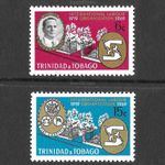 TRINIDAD & TOBAGO 1969 : 50th Anniversary ILO, Labour  [MNH] [SG355/356]