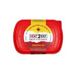Heat 2 Eat Medium Self Steamer Flameless Food Heater Camping HESS21RE02