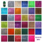 Cygnet Pato DK Knitting Crochet Yarn, 100% Acrylic, 100g