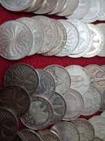 German Silver Coins 5 and 10 Marks.