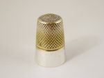 Antique Silver Plated Thimble