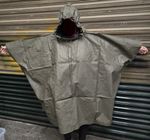 German Army Poncho Waterproof Camping Hiking Fishing Garden Rain Cover Grade 1