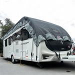 Royal Leisure Caravan Roof Cover 4-Layer Breathable UV Protective Padded Straps