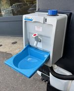 Eberspacher MiniWash Mobile Van Handwash unit 12v or 24v Hot Hand Wash Camper