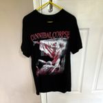 Cannibal Corpse Black Graphic Band T-Shirt Metal Clothing Tee S