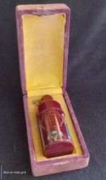 Antique Bakelite Bottle Holder & Glass Inner Bottle SHIMY BROTHERS  Perfume