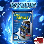 Comic Capsule BLUE Silver Age Comic Protector Comic Display Case Wall Mounting 