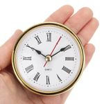 Classic Clock Crafts Quartz Round Clock Insert Numera Movement