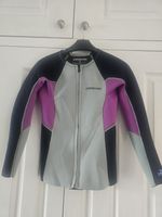 Patagonia Womens Wetsuit Jacket UK6 - Zipped Fastening Purple/Grey