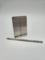 Crypto Seed Phrase Backup Stainless Steel in - Wallet Recovery Plate 12/24 Words