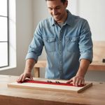 2-in-1 Guide Ruler Multi-Function Woodworking Scribe Tool for Woodworkers