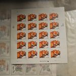 Scott #3036 Red Fox Full Sheet of 20 Stamps - MNH B111 ST4085
