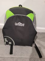 Trunki Boostapak Green Black Travel Seat Backpack Holiday Booster