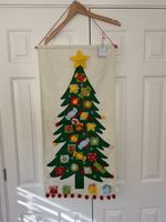 BNWT Sleigh Bells Novelty Felt Advent Calendar