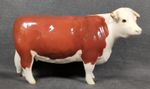 Beswick Hereford Bull Figure ~ CHAMPION OF CHAMPIONS ~ Ht 10.5cm
