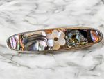 Stunning Alpaca Mexico Abalone Hair Clip (signed) - Gift Boxed
