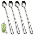 Long Handle Latte Spoons Coffee Dessert & Ice Cream Sundae High Quality Sundea