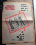 NME magazine 1978 - The Jam In The USA, Patti Smith