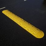 HEAVY DUTY 10MPH | ALL YELLOW SPEED RAMP KIT |  (50mm) - All SIZES AVAILABLE