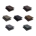 Co extrusion - Square Slatted Composite Cladding - 2.5m length