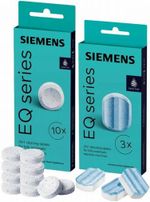 Siemens EQ Series Coffee Machine Cleaning TZ80001B, Descaling TZ80002B Tablets