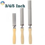3/4/5 In Diamond Rhombic File Wooden Handle for Metal Glass Grinding Sharpening
