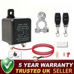 Wireless Remote Car Battery Disconnect Switch 12V 200A Kill Isolator Relay UK