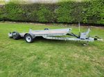 WOODFORD SINGLE  AXLE BRAKED HYDRAULIC TILT BED CAR TRANSPORTER TRAILER