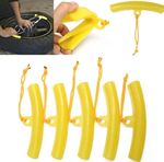 5Pcs Wheel Rim Protector Tyre Remove Edge Protection Motorcycle Motorbike Cars