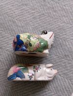 Vintage Chinese Design Pig & Frog Excellent Condition