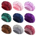Silky Satin Hair Bonnet – Soft Sleep Cap for Frizz-Free Hair Care