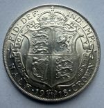 UNC 1918 HALFCROWN 