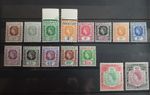 LEEWARD ISLANDS 1954 QEII  SET OF 15 sg126-40  MNH